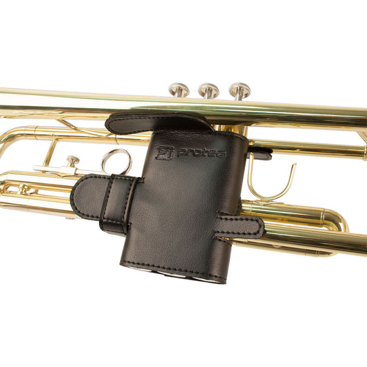 Trumpet (Bb & C) Leather Valve Guard - 6-Point Protection