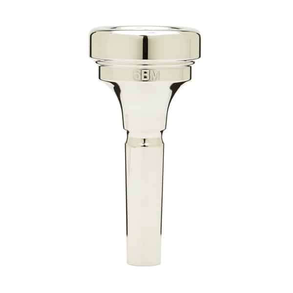 6BM Euphonium Mouthpiece Silver Plated - Medium Shank ( Brithish Shank )