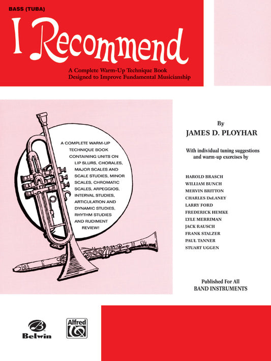 I Recommend - Bass (Tuba)