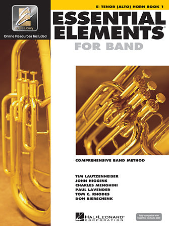 Essential Elements - Eb Tenor (Alto) Horn Book 1