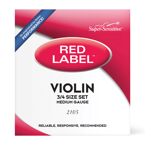 Super-Sensitive - Red Label Violin String Set