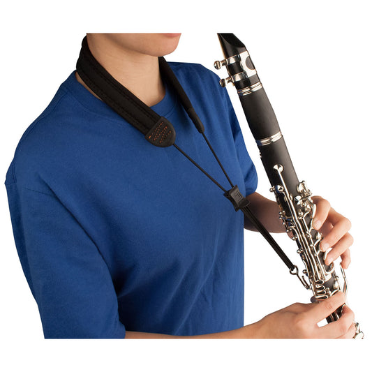 Clarinet Neck Strap with Elastic Cord