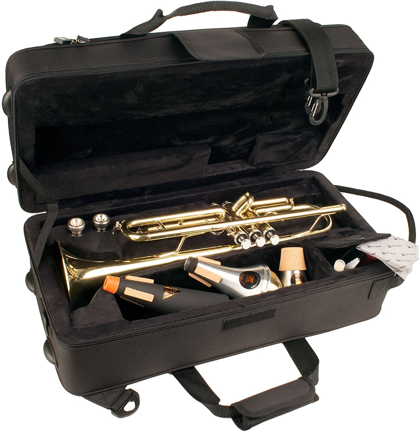 Trumpet Max Case with Mute Section (Black)