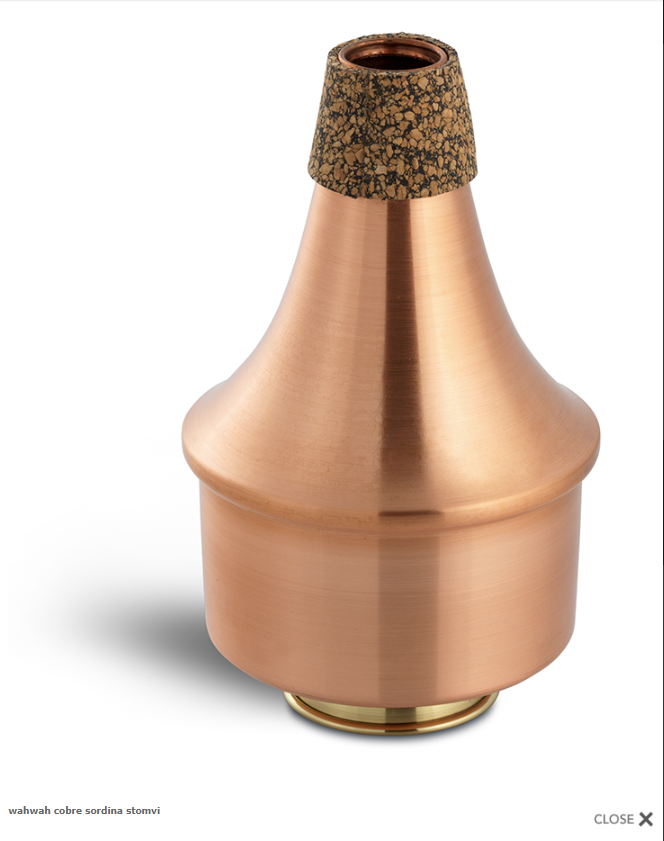 Stomvi Copper Trumpet Wah-Wah Mute