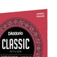 D'Addario Classic Nylon Classical Guitar Strings - 1/2 Size - EJ27N12