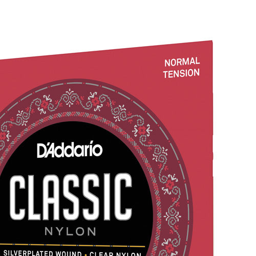 D'Addario Classic Nylon Classical Guitar Strings - 3/4 Size - EJ27N34