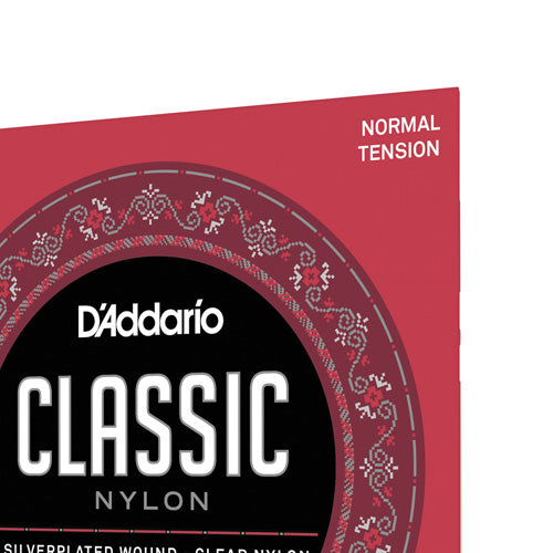 D'Addario Classic Nylon Classical Guitar Strings - Normal Tension - EJ –