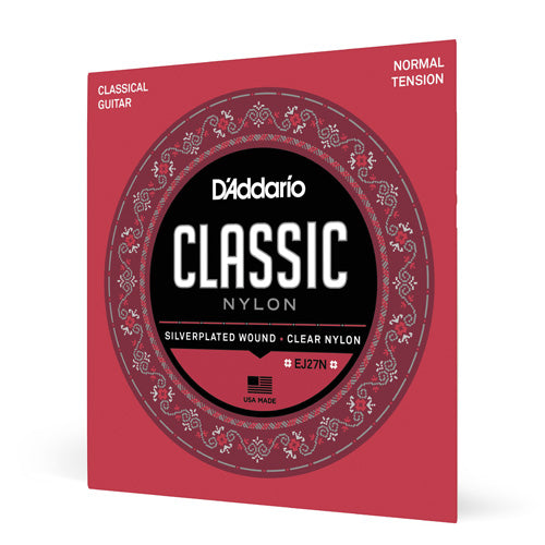 D'Addario Classic Nylon Classical Guitar Strings - Normal Tension - EJ27N