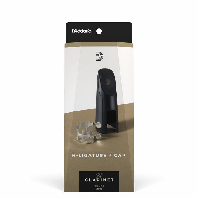 Bb Clarinet H-Ligature and Cap (Silver-plated)