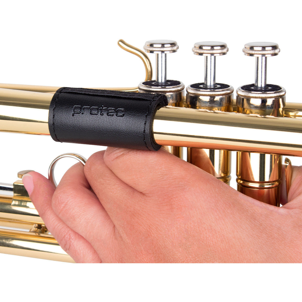 Trumpet Padded Leather Finger Saver