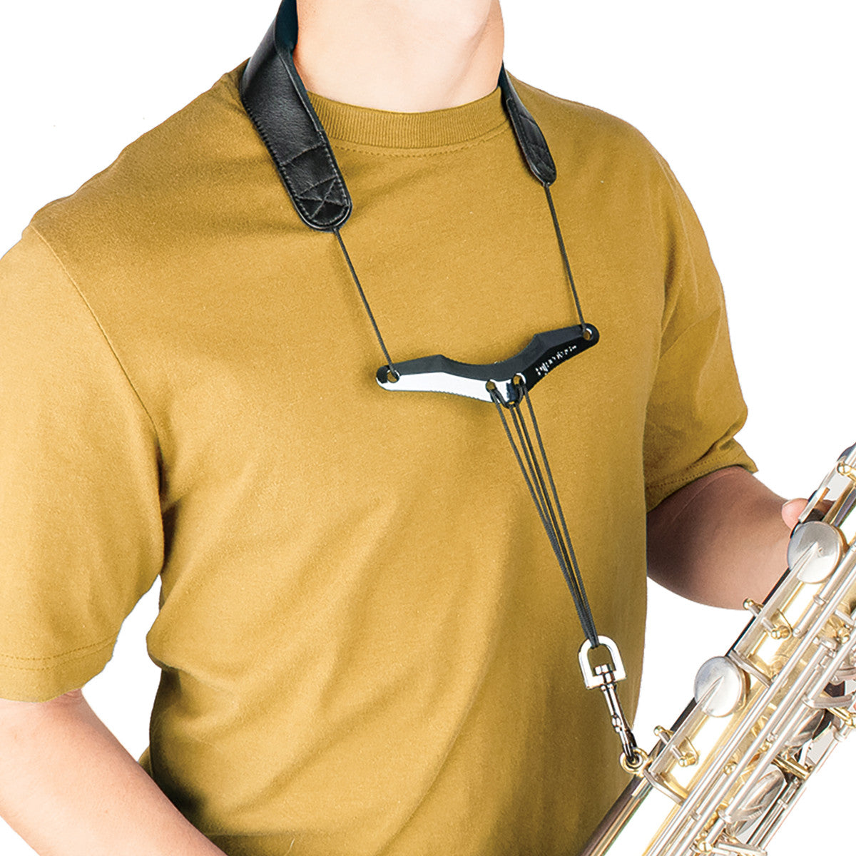 Saxophone Leather Neck Strap - Regular (20'')