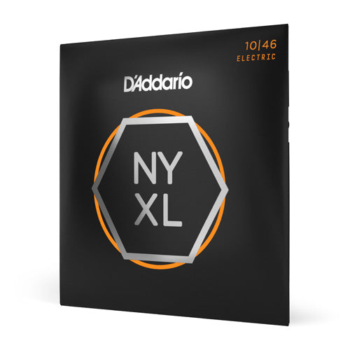D'Addario NYXL Nickel Wound 10-46 Electric Guitar Strings - Regular Light - NYXL1046