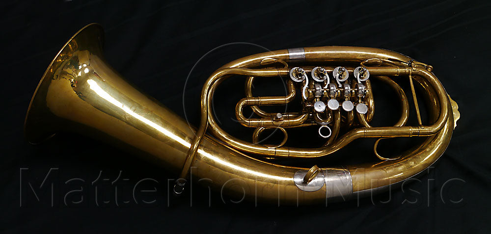Rotary Valve F. Schediwy Bb Tenor Horn - Used