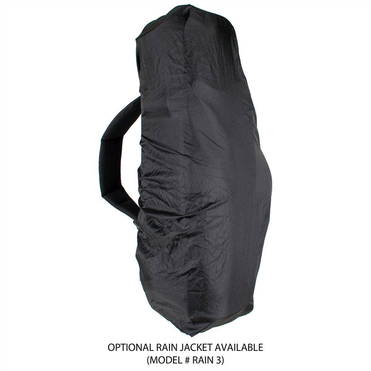 Rain Jacket for Contoured Tenor Saxophone Cases - Black