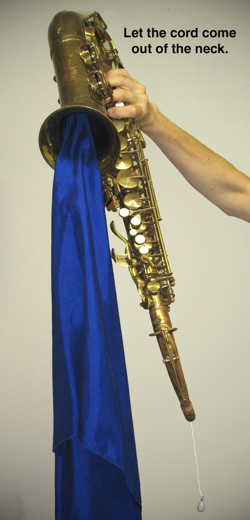 Hodge Silk Alto Saxophone Swab