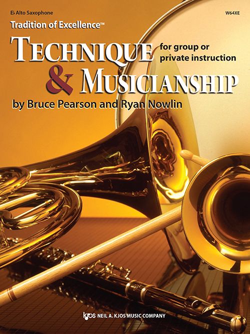 Tradition of Excellence: Technique & Musicianship - Eb Alto Saxophone