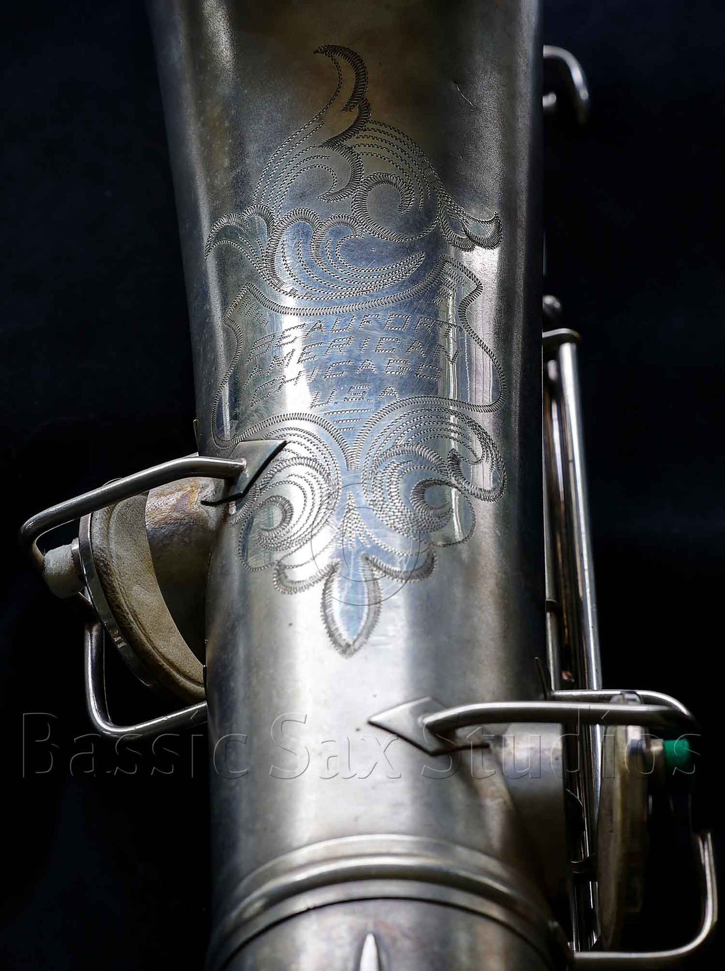 Conn-made C Melody Sax Stencilled Beaufort #P23XXX