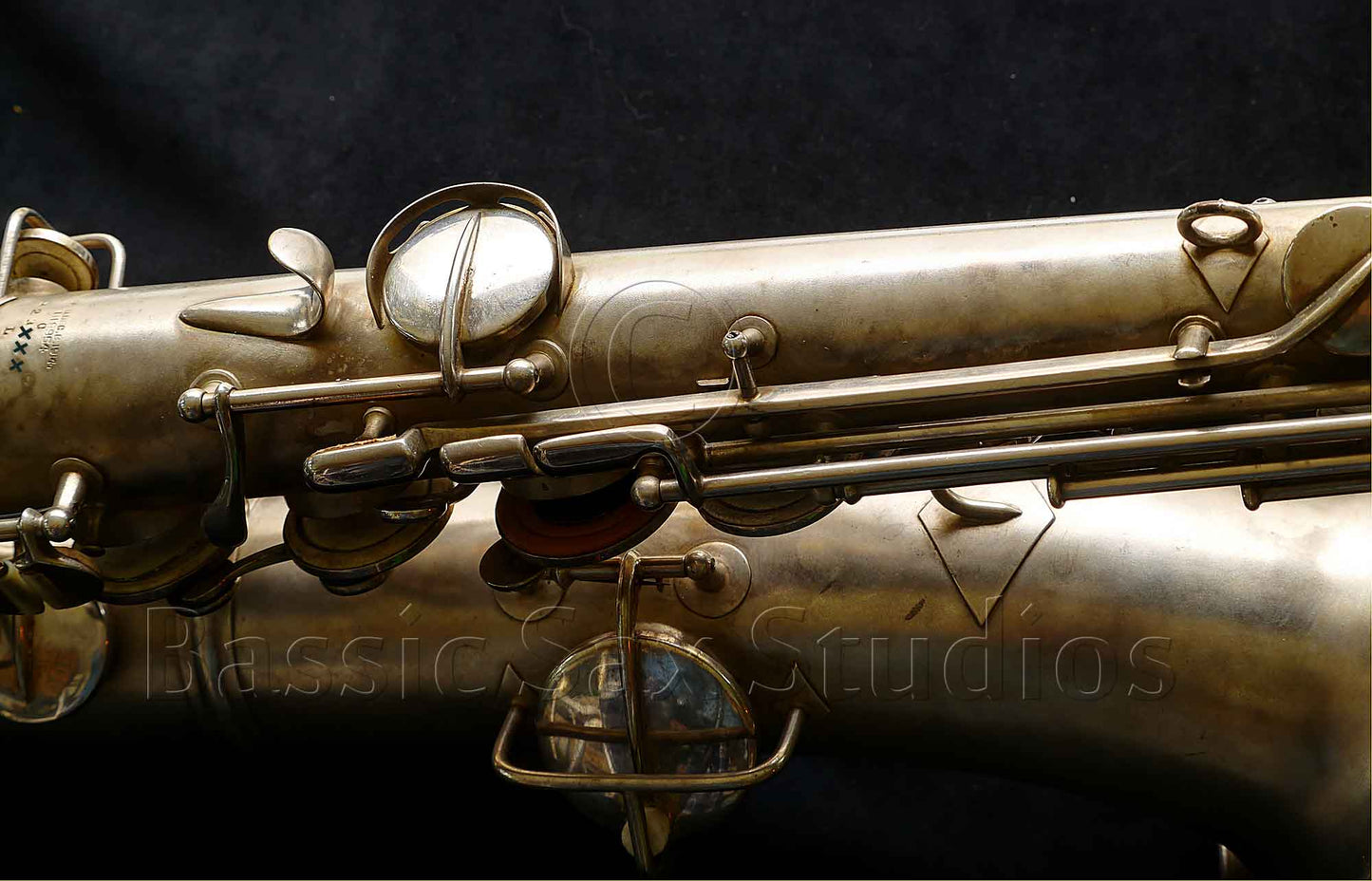 Conn-made C Melody Sax Stencilled Beaufort #P23XXX