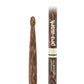 Promark Classic 7A FireGrain Hickory Drumsticks - Wooden Tip - TX7AW-FG